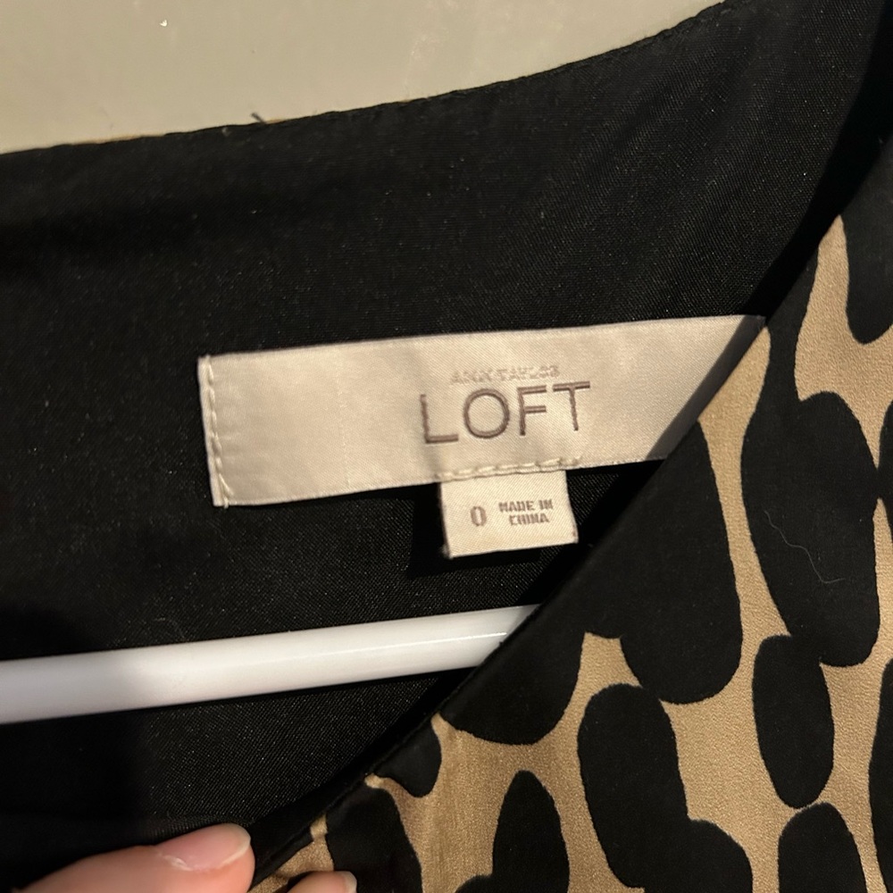 Loft long sleeve dress